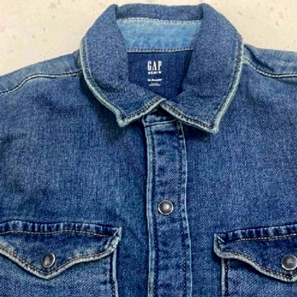 Gap Denim Longsleeves Shirt - Picture 4 of 7